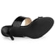 thumbnail image 4 of Sandalias Con Tacón De Aguja Allegra K Punta Abierta Para Mujer Negro 39, 4 of 5