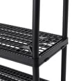 thumbnail image 7 of Gracious Living Fixed Height 4 Shelf Heavy Duty Black, 7 of 7