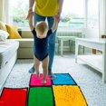 thumbnail image 6 of 16 Set Sensory Mini Mats Assorted Textured Sensory Floor Tiles, Early Sensory Exercise Sensory Mats Sensory Toys for Autistic Children Kids Baby Toddler Fidgeting Activity, 6 of 8