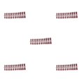 thumbnail image 1 of Seitruly 24 piezas de uñas postizas con forma de ataúd medio, puntas de uñas brillantes, Kit de arte de manicura, pestañas adhesivas, limas para los Type2 NO2 Seitruly CBP502615, 1 of 1