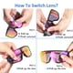 thumbnail image 5 of Gafas Deportivas GIEADUN para Ciclismo, Polarizadas para Ciclismo, Béisbol, Pesca, Esquí, Running y Golf (plateadas), 5 of 6