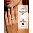 thumbnail image 3 of Bestyle Pure 925 Sterling Silver Heart Rings for Women, Simple Celtic Knot Wedding Promise Ring Gifts for Birthday Anniversary Christmas, Size 7, 3 of 9