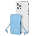 thumbnail image 1 of Power Bank miisso 6000 mAh con cables integrados para iPhone y Samsung, 1 of 9