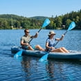 thumbnail image 3 of Kayak Paddle SUP Paddle,KOETSU 2-in-1 Adjustable Aluminum Alloy Boat Paddle Oars 67-83in, Detachable Canoe Board Paddle with Anti-Slip Grip,Blue, 3 of 10