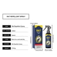 thumbnail image 4 of 120ml Mice Repellent Spray for: Racoons, Rats, Squirrels, Rabbits, Skunks, Gophers and Many Small Animals. Indoor and Outdoor Deterrent- Garage, Yard, 4 of 6
