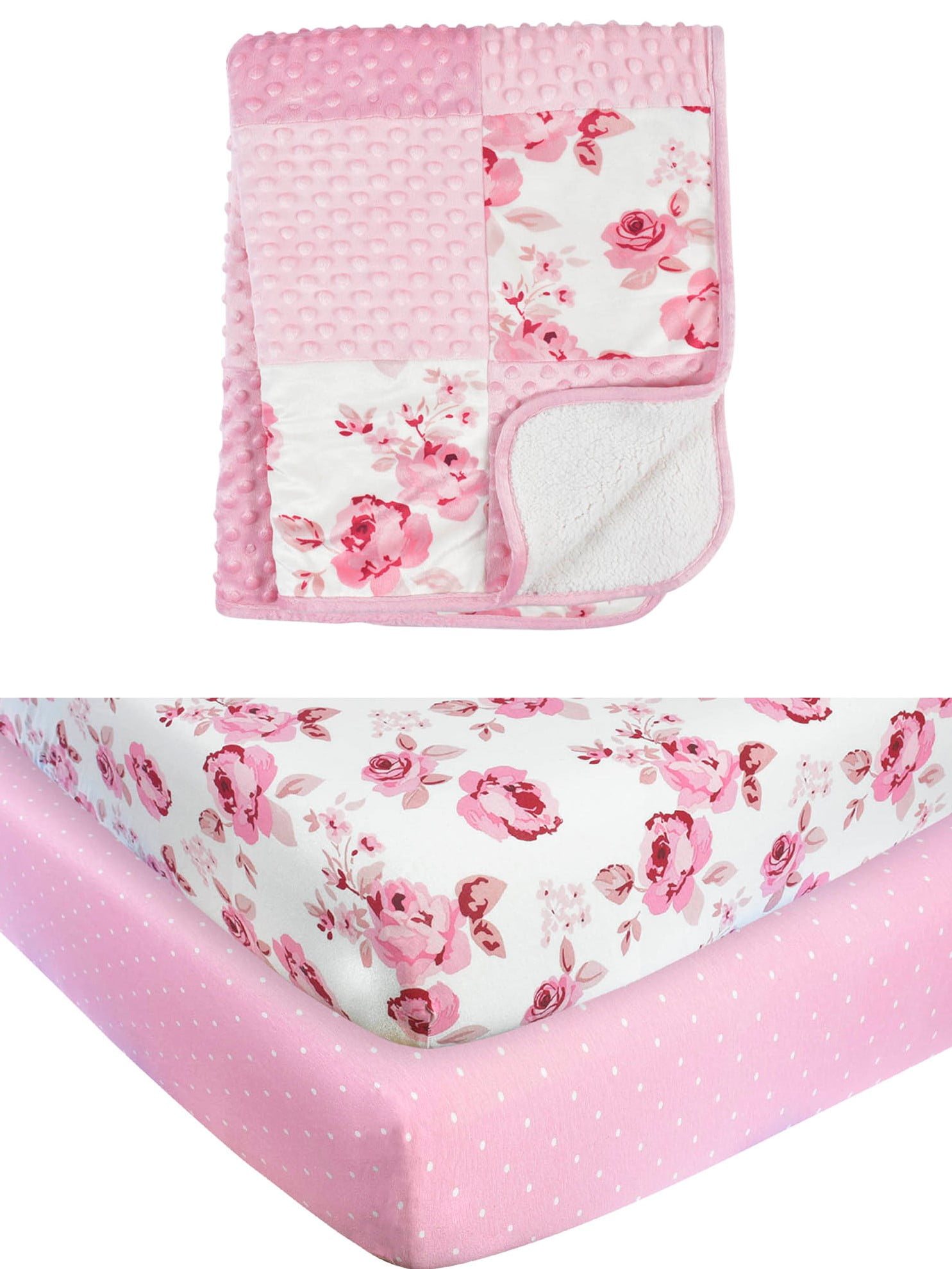 Modern Moments by Gerber Baby & Toddler Girls Fitted Crib Sheets