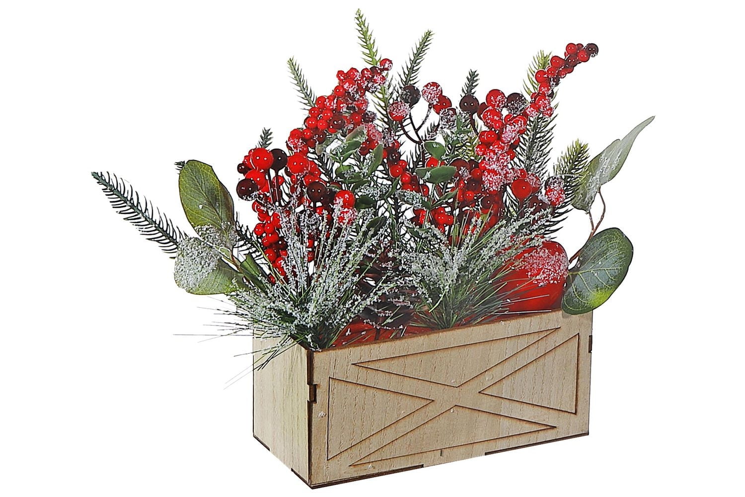 Frosted Berry Rectangle Pot