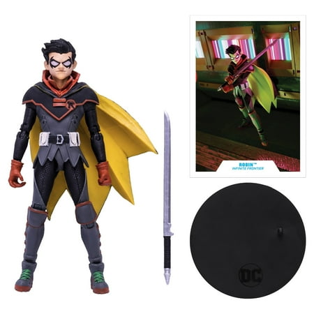 UPC: 0787926152265 | DC Multiverse Damian Wayne Death Metal Action Figure 7