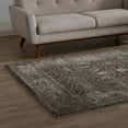thumbnail image 6 of Berit Distressed Vintage Floral Lattice 5x8 Area Rug in Brown and Beige, 6 of 8