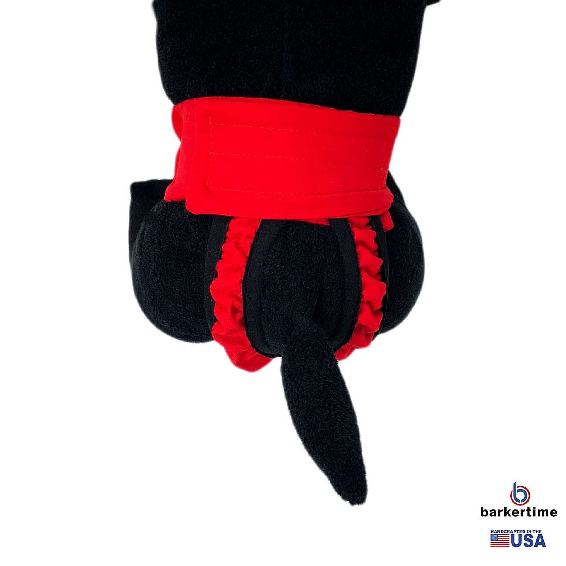 Barkertime Cherry Red Dog Diaper Pull-up