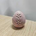 thumbnail image 3 of Easter Egg Lamp with Lights, Elegant Easter Egg Figurine Hollow Flower Hole Design Easter Decor for Table Centerpiece, Mantels, Bunny Ornament, 3 of 8