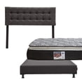 thumbnail image 1 of Colchón Matrimonial + Cabecera Catania + Box Spring Air DICASA Omega, 1 of 8