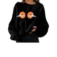 thumbnail image 1 of Sweat-shirts Graphiques Halloween pour Femmes Pulls à Manches Longues Casual Citrouille, 1 of 2