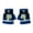 Blue, variant on Cethrio Kids Boys Winter Mittens, Fingerless Stretchy Thermal Cotton Kids Gloves Blue Size 5-7T