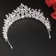 thumbnail image 4 of unbranded Tiara De Boda Decorativa Plateada Ramo Para Eventos Y Fiestas, 4 of 8