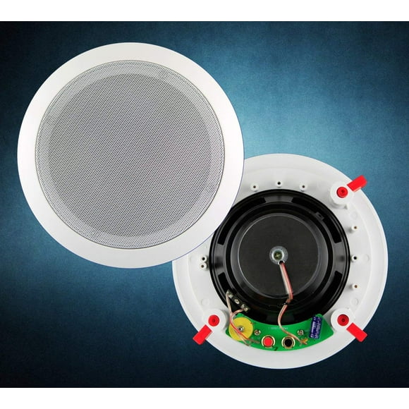 Melody 6.5'' Two-Way CROSSOVER In Ceiling Speaker binding post per PAIR