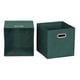 thumbnail image 4 of Juego de 6 cubos Storage Cube Bins Household Essentials, color verde, 4 of 5