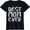 Black, variant on Cool Best Mom Ever Funny Mother's Day Flower Gift T-Shirt