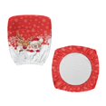 thumbnail image 2 of FUIALDOLG Christmas Computer Office Chair Covers, Pack of 2 Stretchable Durable Protectors for Women, Anti-Dust Slipcovers for High Back Armchair, 2 of 8