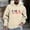 #139-Beige, variant on Handshe Men's Pullover Hoodie, Casual Fashionable Printed Drawstring Long Sleeve Streetwear for Men, Outdoor Daily Wear,Plus Size