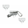thumbnail image 2 of SZCO 24 Pack 2.25 Inch Silver Nail Clippers with Built-In File – Compact Metal Grooming Tools for Travel, 2 of 3