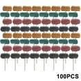 thumbnail image 4 of 100 Pcs Roues de Polissage 25MM Ensemble de Tampon pour Perceuse Dremel Outil de Polissage, 4 of 11