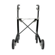 byACRE Carbon Ultralight Comfort Walker Rollator, 18.5In Seat Width, Black Frame, 285-lb Capacity, Carbon Fiber