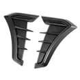 thumbnail image 6 of Coconut Ok Carbon Black Car Fender Side Vents Air Flow Intake Hole Grille Sticker Cover,Carbon Fiber, 6 of 9