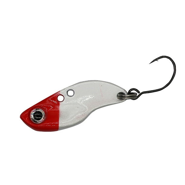 Ourlova Mini Fishing Lure Metal Bait With Single Hook 2.5g/2.8cm Vib Full Swimming Layer Vibration Artificial Bait Other