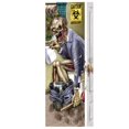 thumbnail image 1 of Inteprter 3D Zombie Horror papel pintado puerta pegatina autoadhesivo Zombie Mural PVC pared calcomanía para decoración de Halloween decoración de Kits de decoración para fiestas Inteprter HA013505-00, 1 of 1