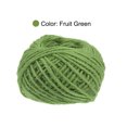 thumbnail image 3 of Unique Bargains 82ft Jute Twine 0.04inch 3 Ply Natural String for DIY Crafts Fruit Green, 3 of 7