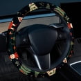 thumbnail image 2 of Christmas Tree Steering Wheel Cover, Car Wheel Cover, Steering Wheel Cover - 14.5 Inch, Printing, PVC Leather, Auto Accessories, 2 of 6