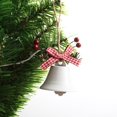 thumbnail image 1 of 10 Pcs/paquete fiesta en casa decoración de árbol de Navidad decoración de hierro decoración estilo campana colgantes niños DIY Navidad Campana decorativa Ornoments, 1 of 4