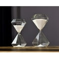 thumbnail image 3 of Hourglass Sand Timer Minutes 5 Minute Traditional Hourglass Diamond Shape Desktop Colorful Sandglass Decorative Gift Sand Watch Transparent Hour Glass Timer for Home Office Decor (Pink), 3 of 8