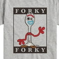 thumbnail image 3 of Toy Story 4 - Type Block Forky - Toddler & Youth Short Sleeve Graphic T-Shirt, 3 of 5