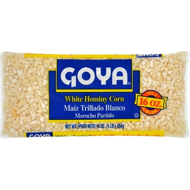 Goya Foods White Hominy Corn, 16 Oz