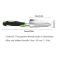 thumbnail image 2 of thovorrnl Small Garden Trowels, Aluminum Hand Shovel for Gardening, with Hanging Hole, Green, 11.8'', 2 of 7