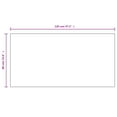 thumbnail image 4 of vidaXL Frameless Mirror 120x60 cm Glass, 4 of 5