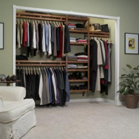John Louis Home Standard Closet System in Maple or Mahogany - www.semadata.org