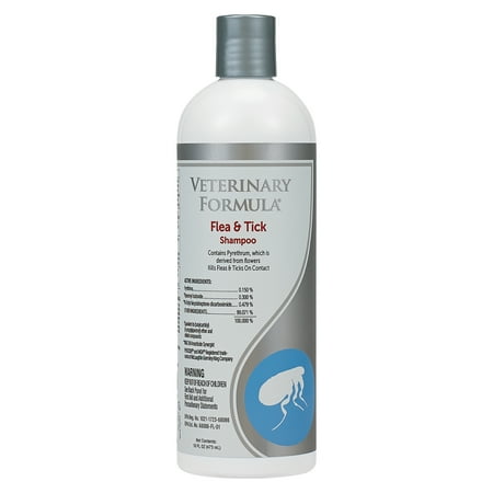 UPC: 0736990013606 | Veterinary Formula Clinical Care Flea and Tick Shampoo for Dogs and Cats  16 oz.