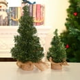 thumbnail image 3 of Linen Bottom Christmas Tree Holiday Decorative Piece Store Window Display Table Atmosphere Accessory, 3 of 3