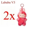thumbnail image 3 of L&A_B'u-B"us. V3 3.0 Plush Keychain Doll - Cute Stuffed Animal Charm for Backpacks, Purses & Keys, Soft Mini Pendant Gift (Stress Relief Toy), 3 of 24