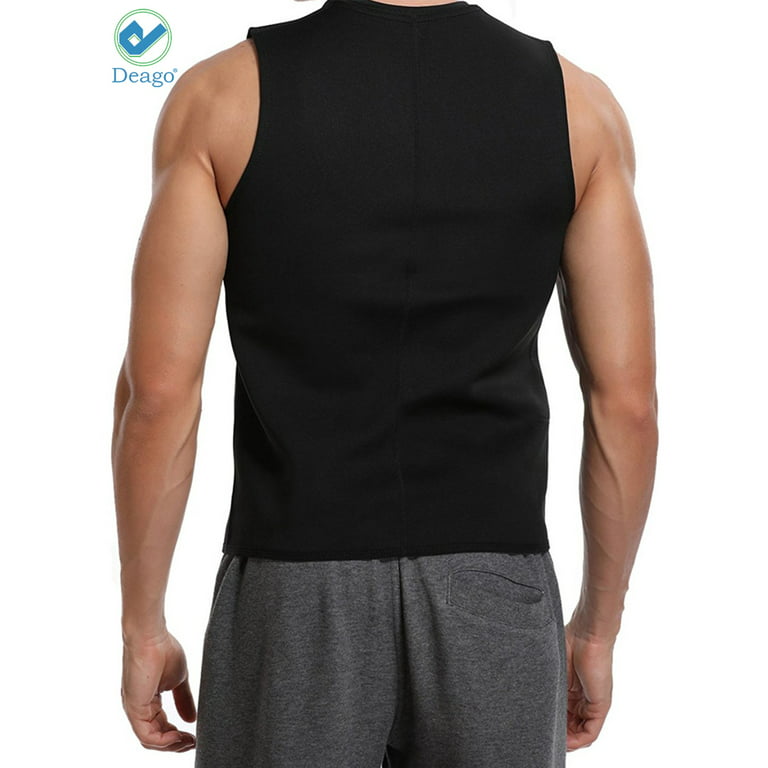 Buy Fitolym Black Sweat Shaper Vest for Weight Loss Sauna Slimming Workout  Polymer Tanktop Online at Best Prices in India - JioMart.