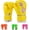 Yellow, variant on Boxing Gloves for Boys and Girls, Youth Boxing Gloves for 3-15, 4&6OZ Punching Bag Kickboxing Thai Mitts MMA Sparring Gloves