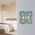 thumbnail image 4 of Yayeee Toggle Light Switch Wall Plate 2-Gang 4.56"x4.48" Decorative Outlet Cover, Light Blue Rainbow, 4 of 7