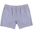 thumbnail image 1 of Ralph Lauren Mens Prepster Seersucker 6-Inch Casual Walking Shorts, bluewhite, 2XL, 1 of 2
