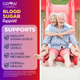 thumbnail image 3 of Grow Vitamin Sensolin Blood Sugar Support Supplement 600mg 60 Count, 3 of 7