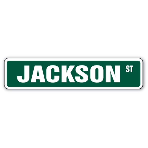 Jackson Street [3 Pack] of Vinyl Decal Stickers |for Laptop Car