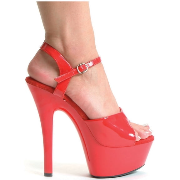 Juliet-601 Adult Shoes Red - Size 9