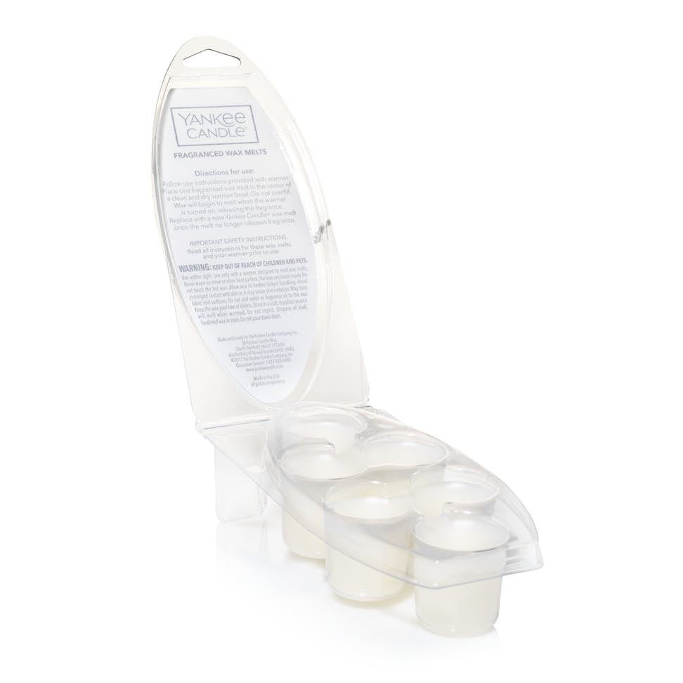 Yankee Candle Coconut Beach Fragranced Wax Melts, 6 Wax Spheres per Package, Pack of 6 (36 Cubes Total)